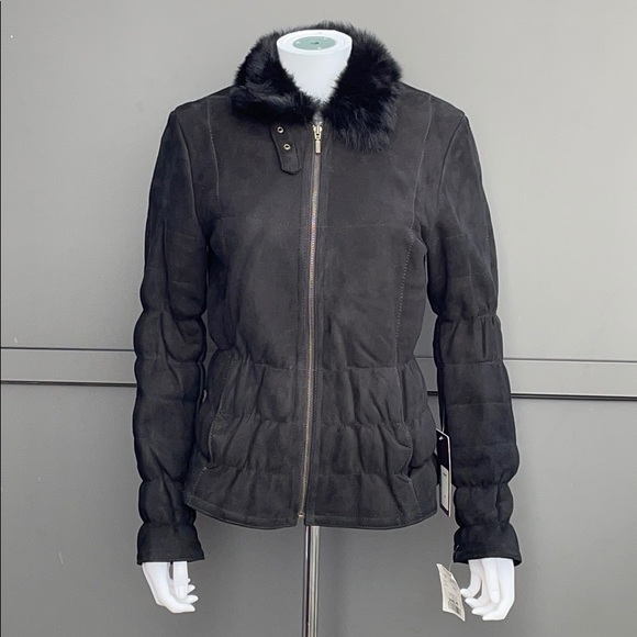 HIDE SOCIETY Jackets & Blazers - HIDE SOCIETY Suede/Sheep Skin Jacket Size 8